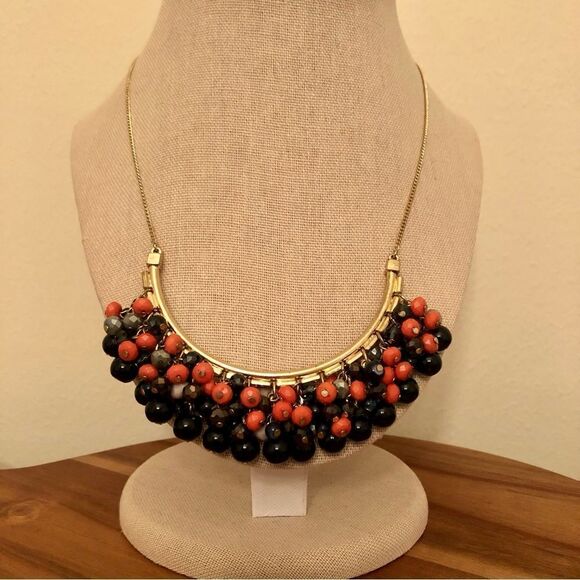 The Limited | Cluster Bead Necklace | 18” Adjustable - Picture 2 of 2